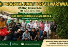 Libatan Pasangan Artis Chandra Wahyu-Silvia Nabila, PJBW Berbagi Kebaikan & Layanan Terapi Gratis ke Warga Cibubur