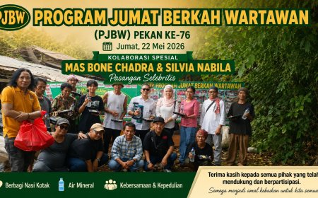 Libatan Pasangan Artis Chandra Wahyu-Silvia Nabila, PJBW Berbagi Kebaikan & Layanan Terapi Gratis ke Warga Cibubur
