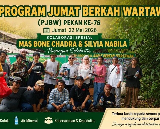 Libatan Pasangan Artis Chandra Wahyu-Silvia Nabila, PJBW Berbagi Kebaikan & Layanan Terapi Gratis ke Warga Cibubur