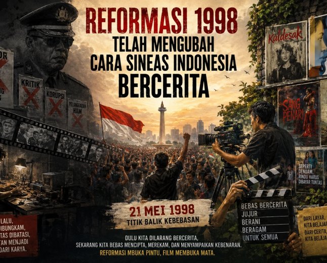 Reformasi 1998 Telah Mengubah Cara Sineas Indonesia Bercerita