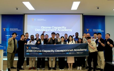 "Taking K-Drone Policy & Technology to the World" TS Operates 'Drone Academy', Inviting 4 Nations