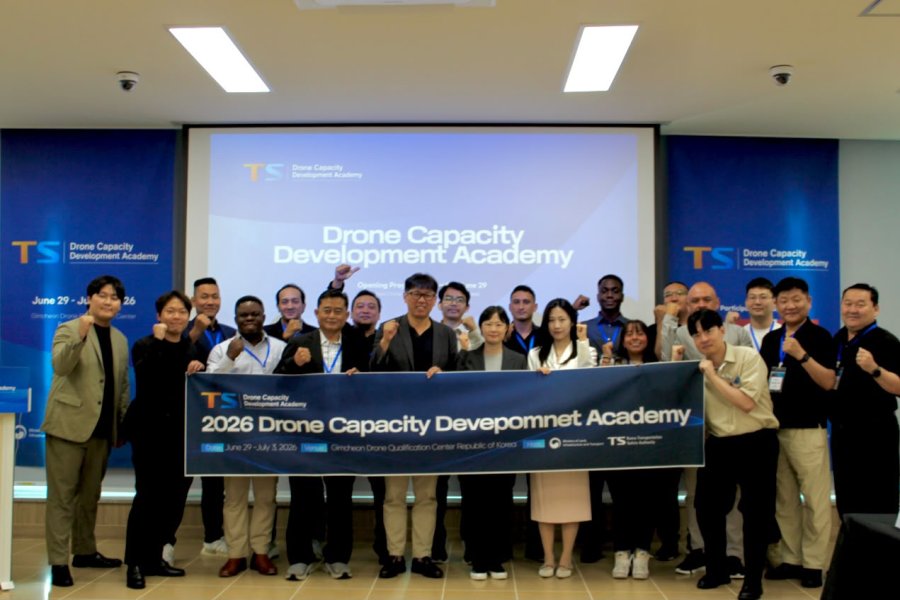 "Taking K-Drone Policy & Technology to the World" TS Operates 'Drone Academy', Inviting 4 Nations
